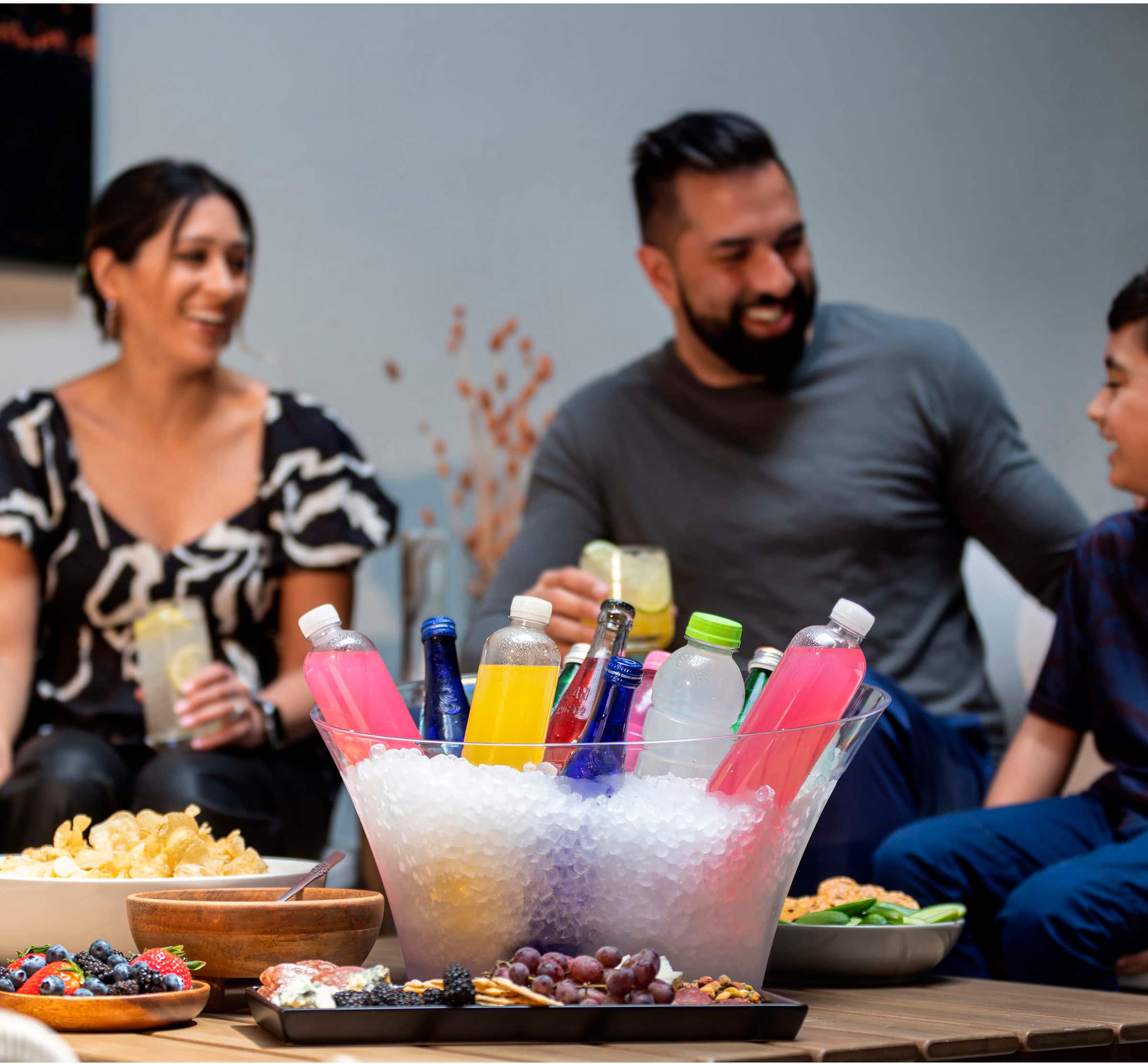 Alt View 32. GE Profile - Opal 2.0 Ultra Nugget Ice Maker with Side Tank and Scale Inhibiting Filter - Stainless Steel.