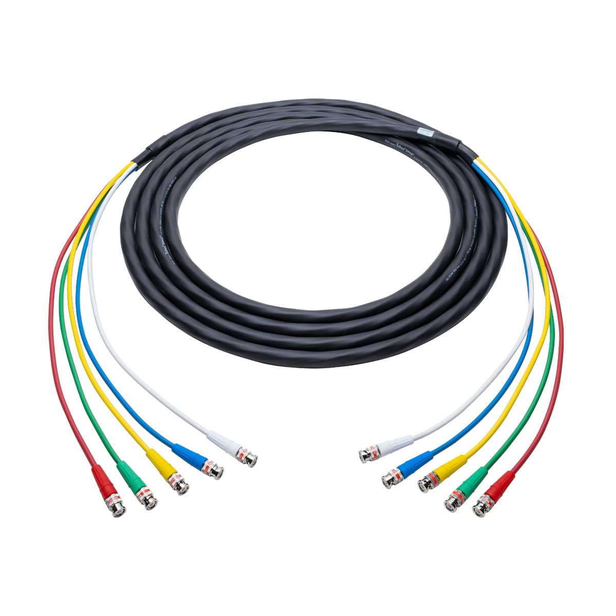 Laird - 4505R 5-Channel 12G-SDI/4K UHD BNC to BNC Cable - 15'