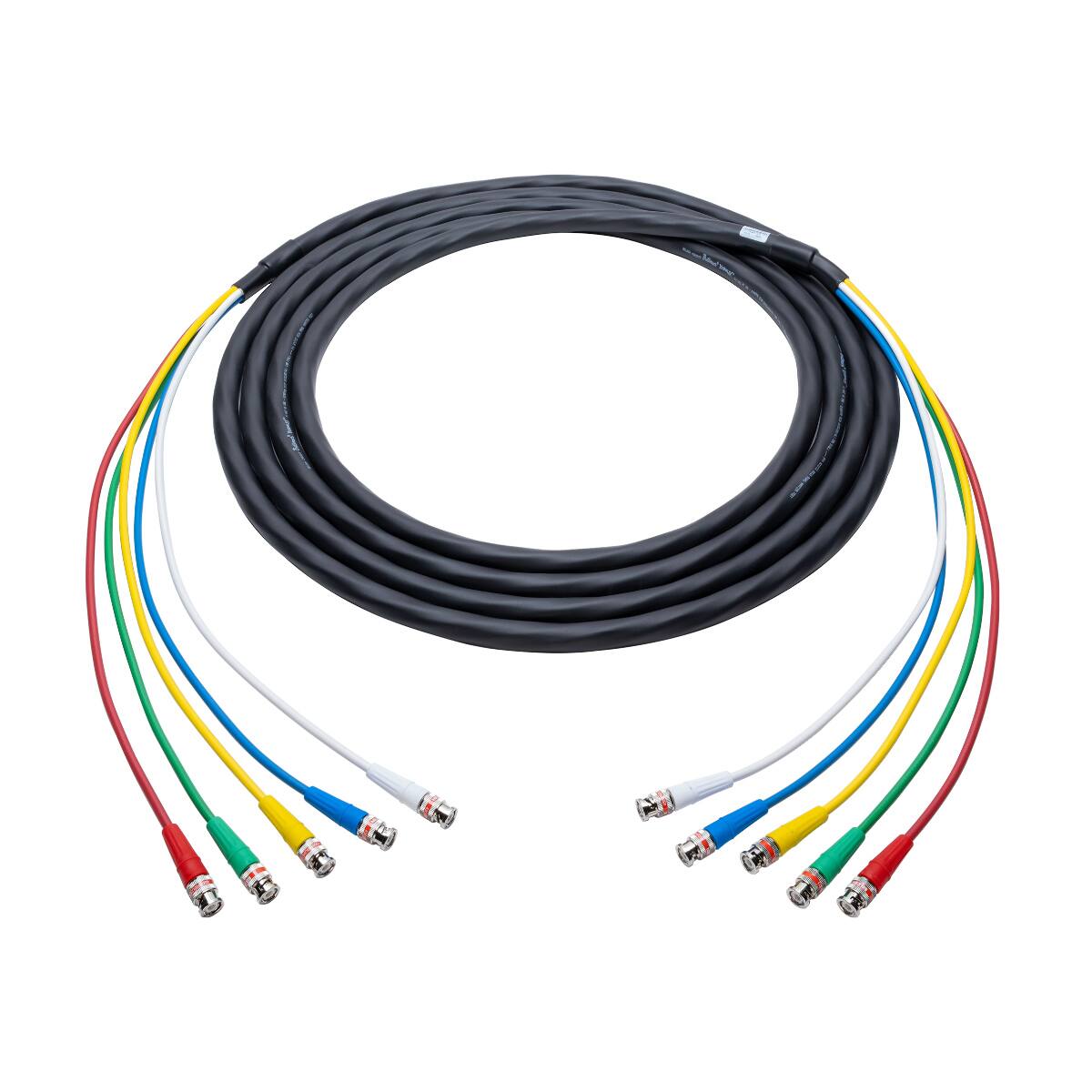 Front. Laird - Laird 4505R 5-Channel 12G-SDI/4K UHD BNC to BNC Cable - 15'.