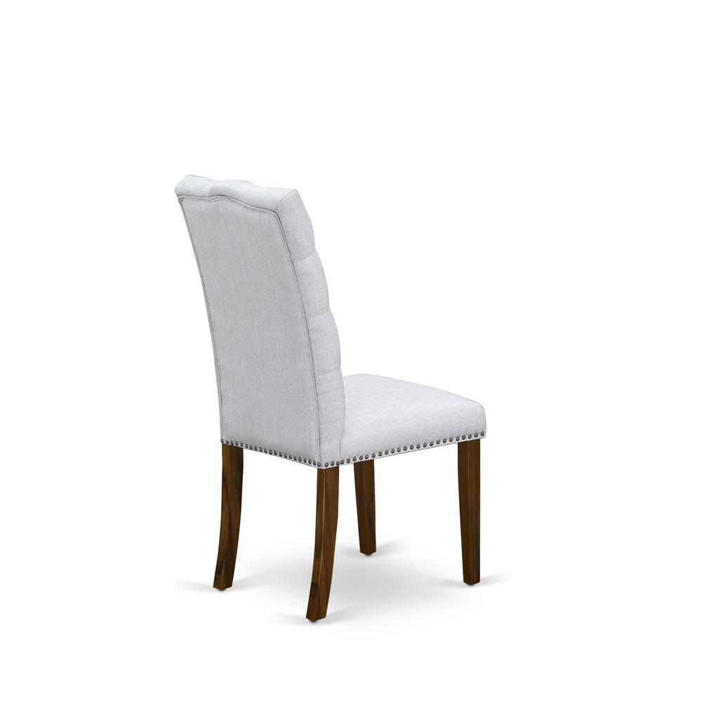 Alt View 4. East West Furniture - 5 Piece Dining Room Furniture Set Consist of a Rectangle Dining Table - Brown.