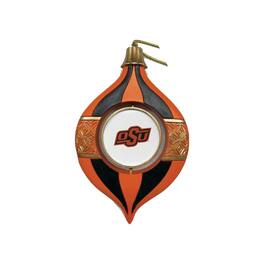 Santa's Workshop - Oklahoma State Cowboys Two-Piece 5.5" Spinning Bulb Ornament Set - Orange