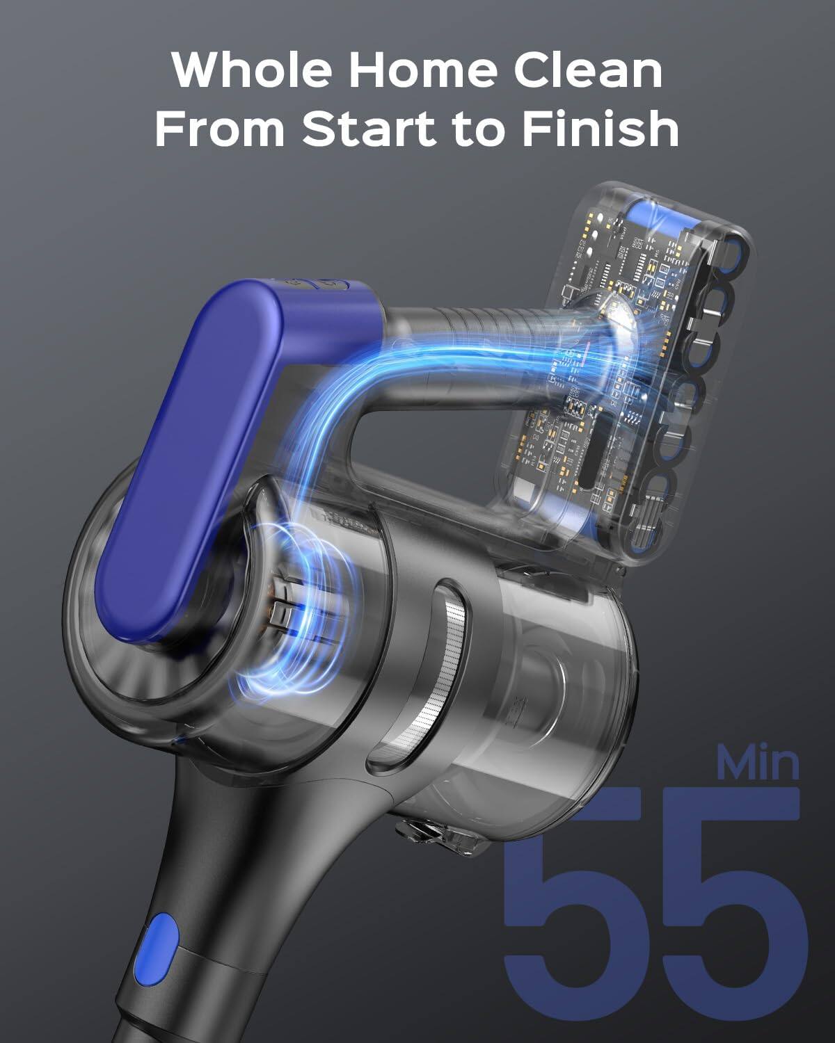 Whole Home Clean  
From Start to Finish  

Min 55