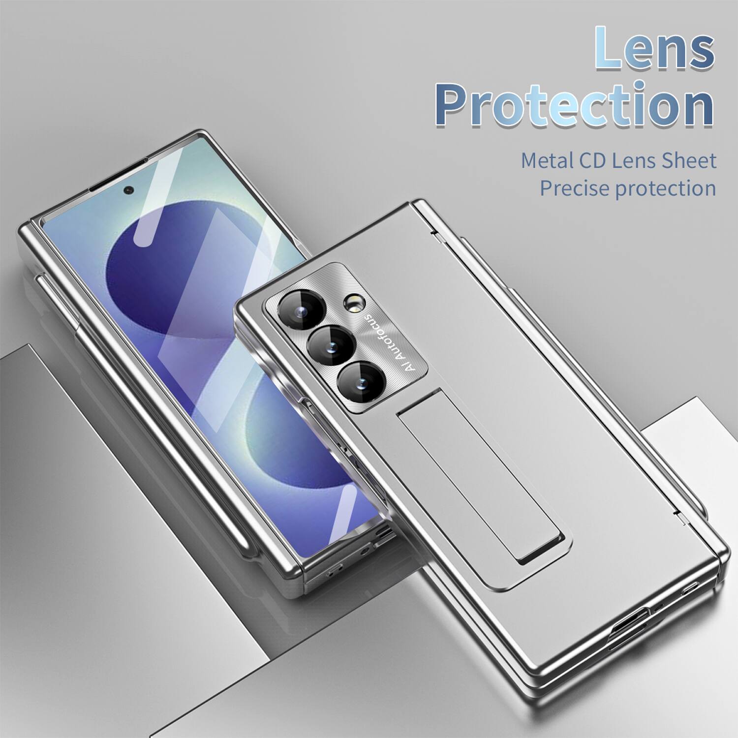 Lens Protection  
Metal CD Lens Sheet  
Precise protection