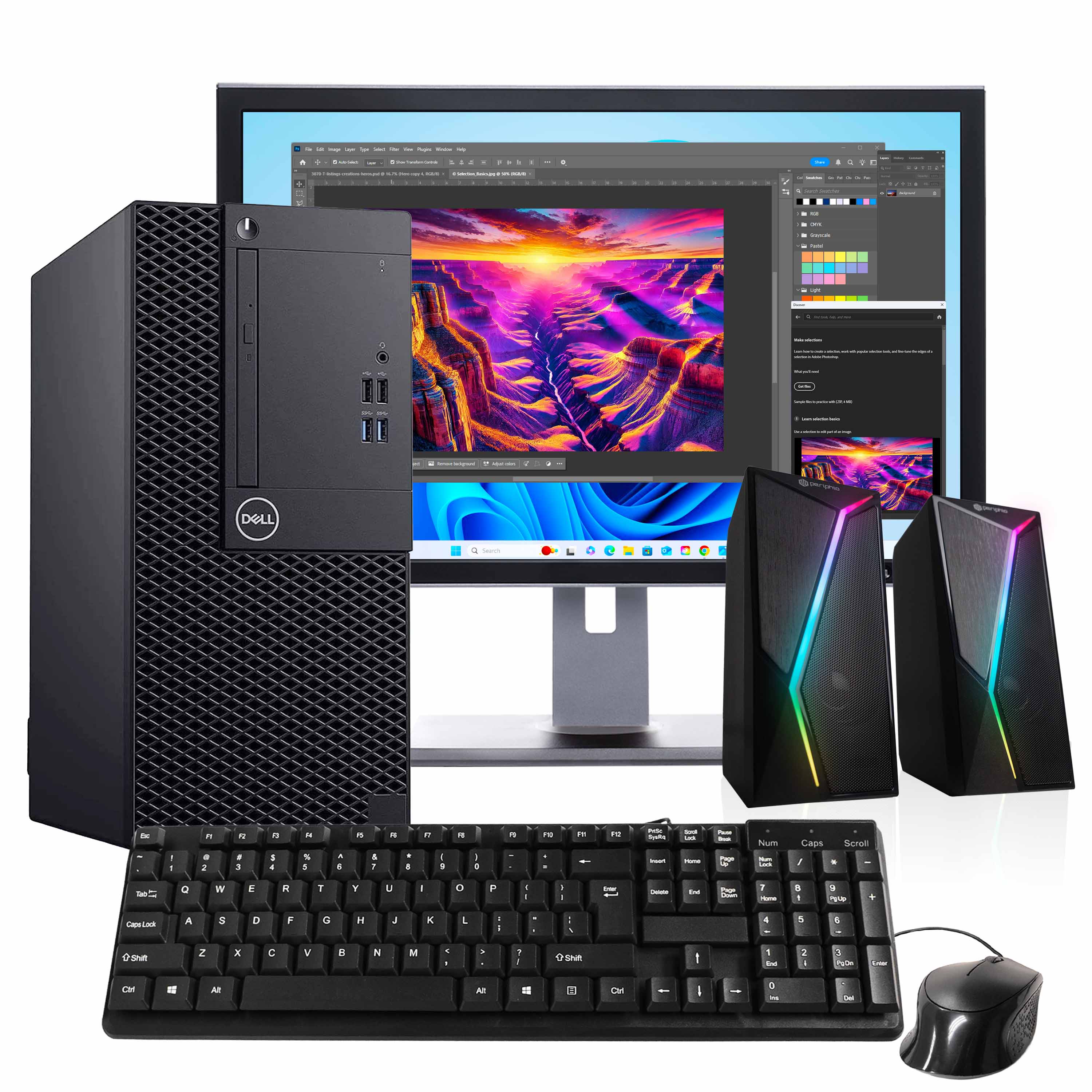 Dell Refurbished Excellent Optiplex 3060 Tower Computer Intel i5