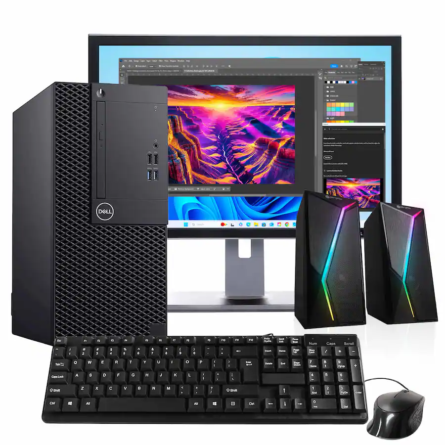 Dbc Computer Dell Refurbished Excellent Optiplex 3060 Tower Computer Intel i5 ...