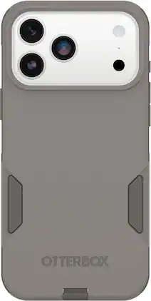 OtterBox - Commuter Series Hard Shell for iPhone 17 Pro Max - Grey Comfort