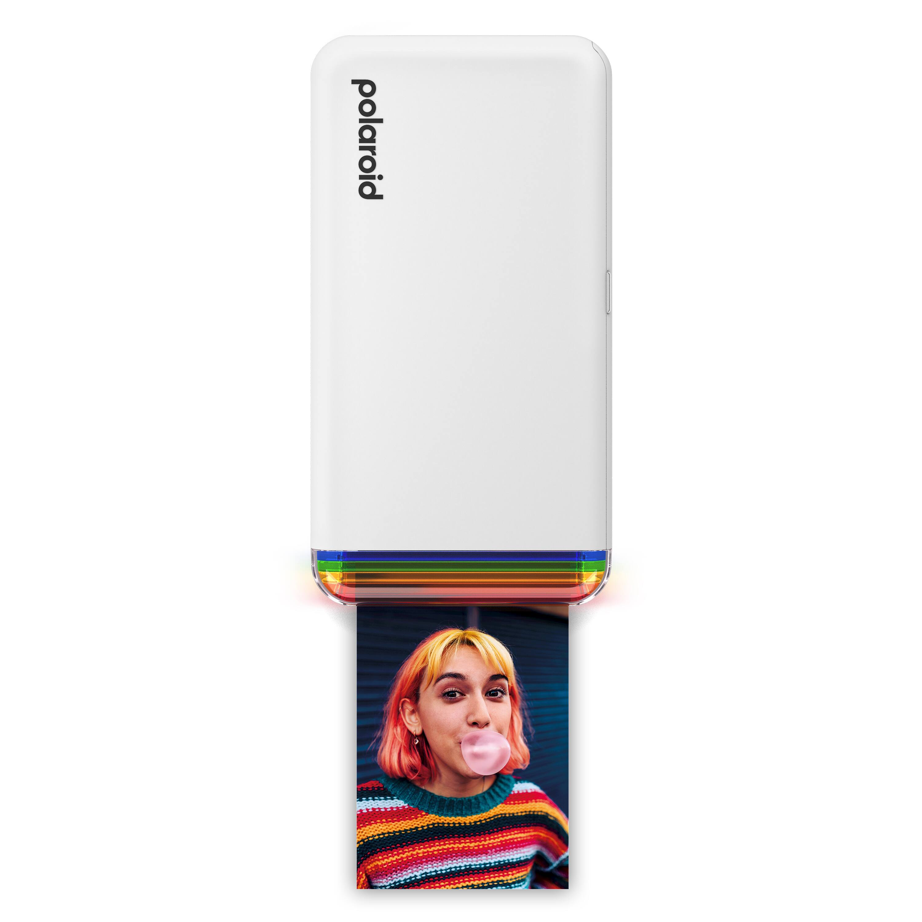 Angle. Polaroid - Hi-Print 2x3 Pocket Generation 2 Photo Printer - White.