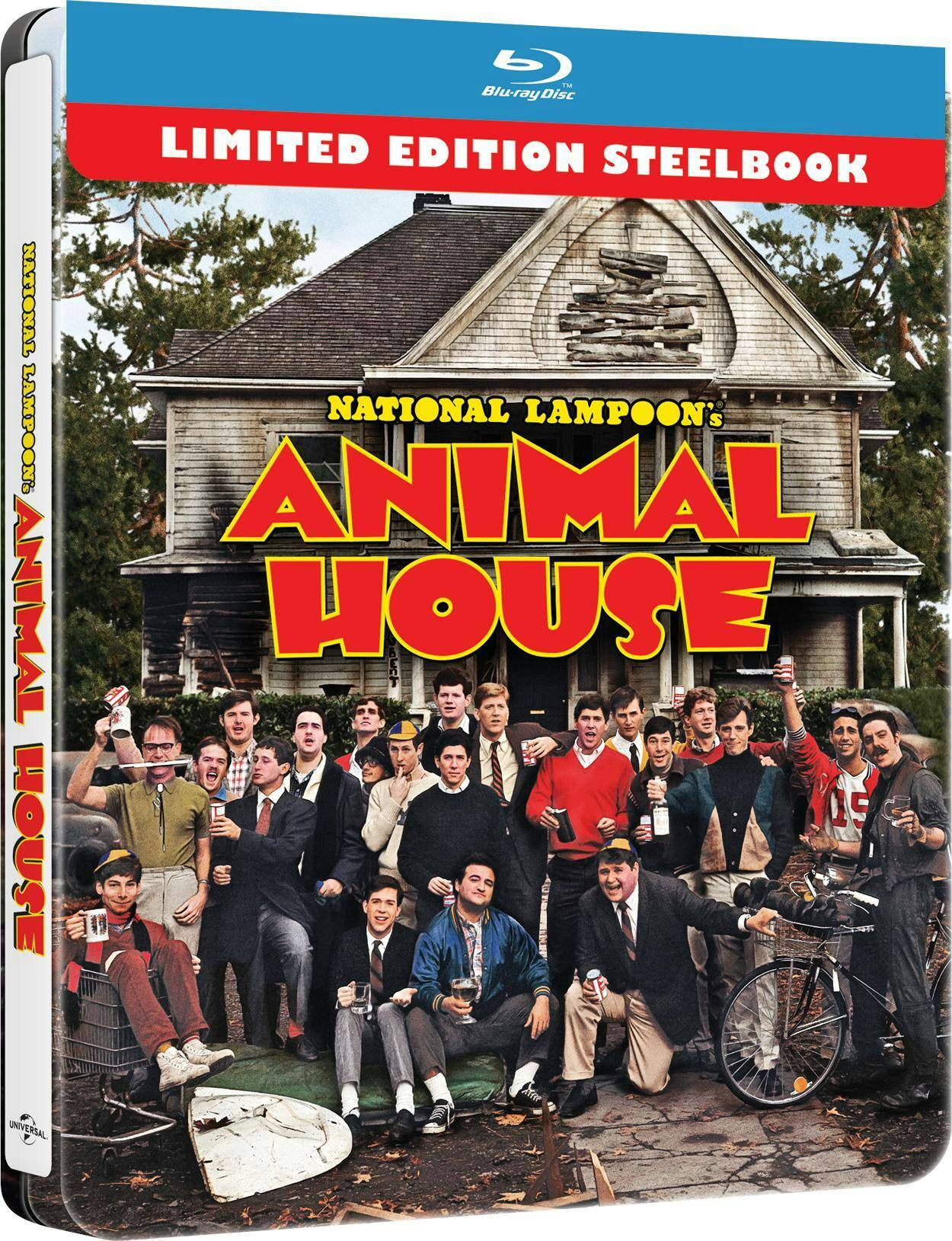 Angle. National Lampoon's Animal House (Limited Edition Steelbook) [Blu-ray].