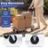 Easy Movement
Equipped with 4 PU wheels
- Shock-Absorbing
- Wear Resistant
- 2 Universal Front Wheels
- 2 Directional Rear Wheels