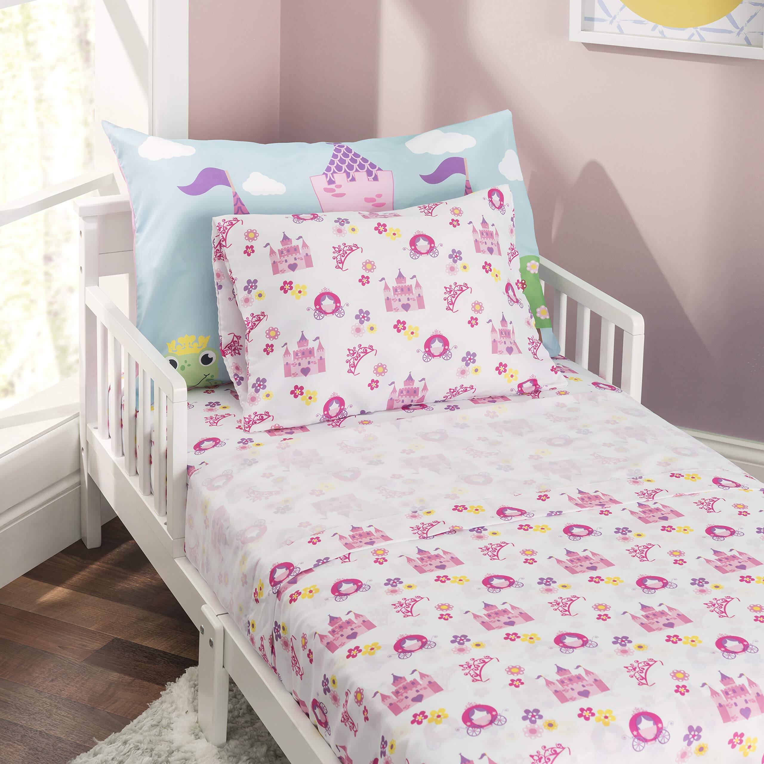 Left. Fabibe - 2-pack Travel Pillowcases -100 Soft Microfiber Breathable And - 14" By 20" Fits Pillows 14x19 13x18 Or 12x16 Princess - Ballerina Pillowcase.