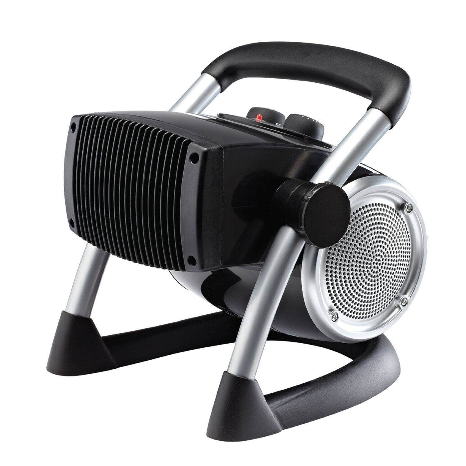 Front. Lasko - Pro-Ceramic Utility Heater - Black.