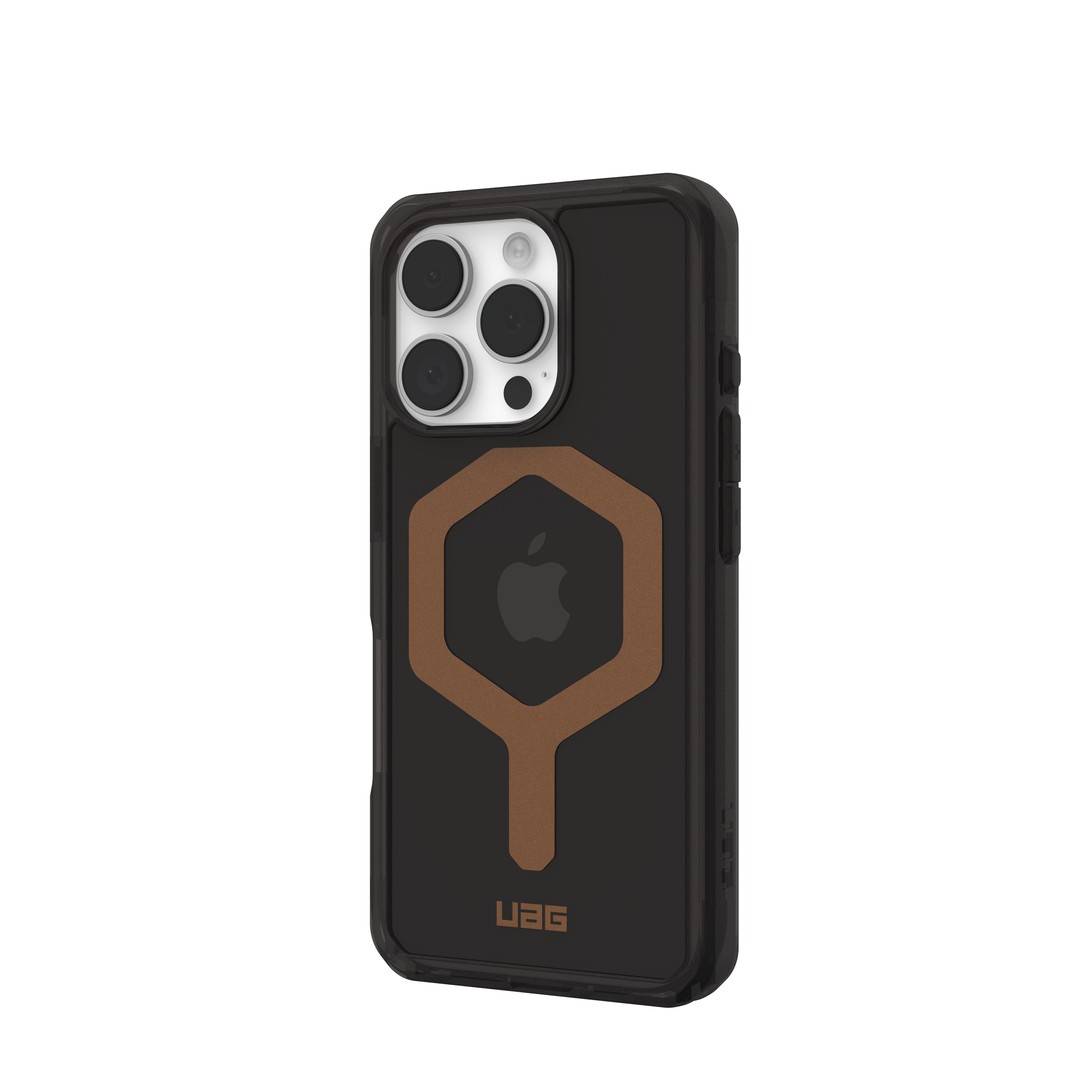 Alt View 1. UAG - Plyo Series Case with Magsafe for Apple iPhone 16 Pro - Black/Bronze.