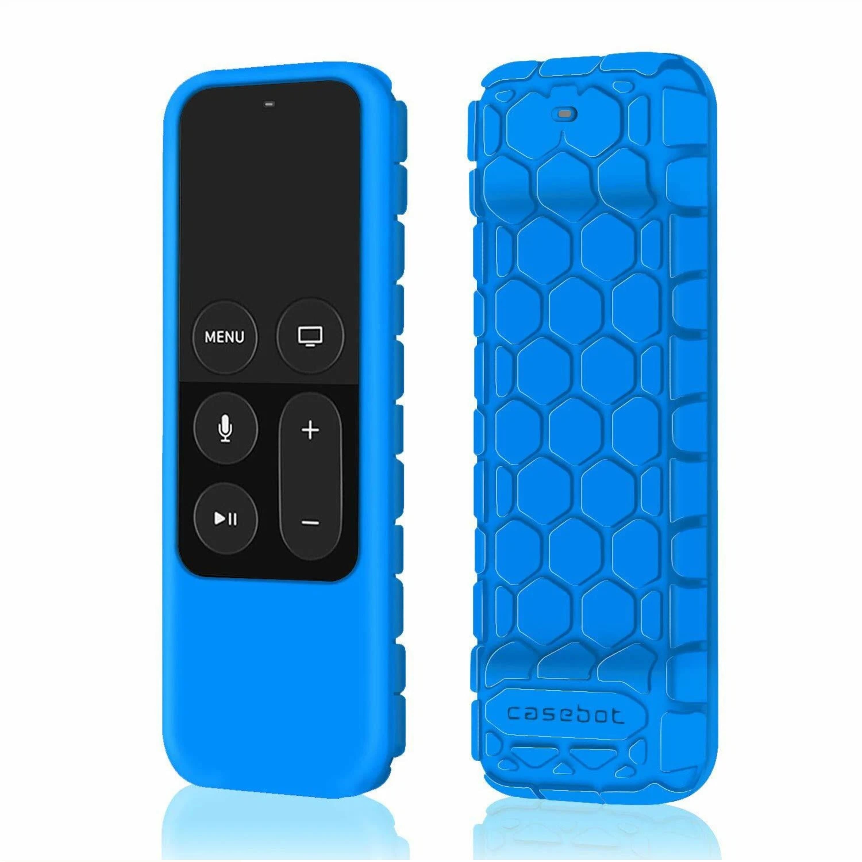Kitcheniva - Silicone Case For Apple TV 4K / 4th Gen Siri Remote Controller Blue - Blue