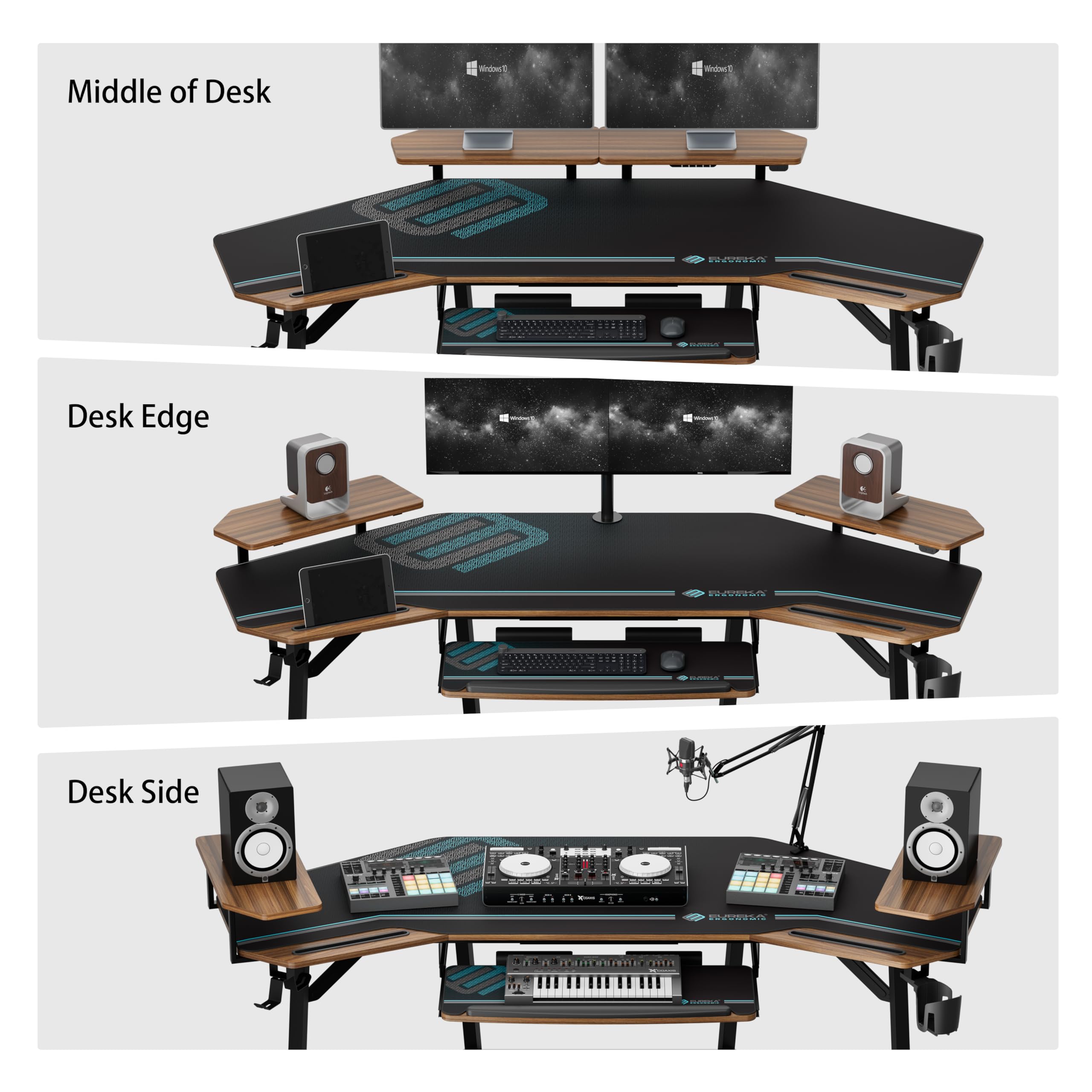 Middle of Desk - Esetni AVEN | Desk Edge EVRRaI | Desk Side HAVESN