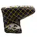 Front. Team Golf - Baltimore Ravens Quilted Blade Putter Cover - Multicolor.