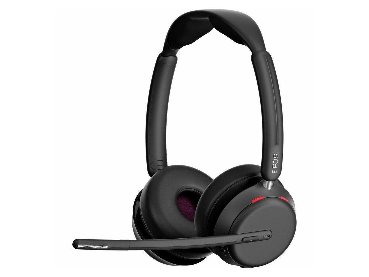 Alt View 4. EPOS - EPOS IMPACT 1060 Stereo USB-C Wired/Wireless Bluetooth On-Ear Headset - 1001134 - Black.