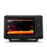 Garmin - ECHOMAP Chartplotter GPS UHD2 73cv with transducer - Black - Front_Zoom