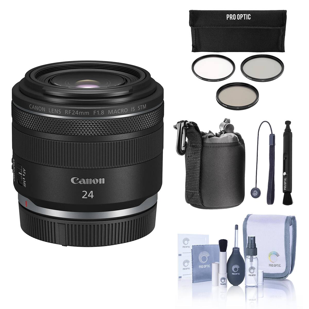 PRO OPTIC  
CANON LENS MACRO IS STM RF24mm F1.8  
AF I MF  
Canon 24  
OPTIC PRO  
PRO OPTIC  
PRO OPTIC  
PROTEIN  
reportic  
-  
2018  
PROPTIC