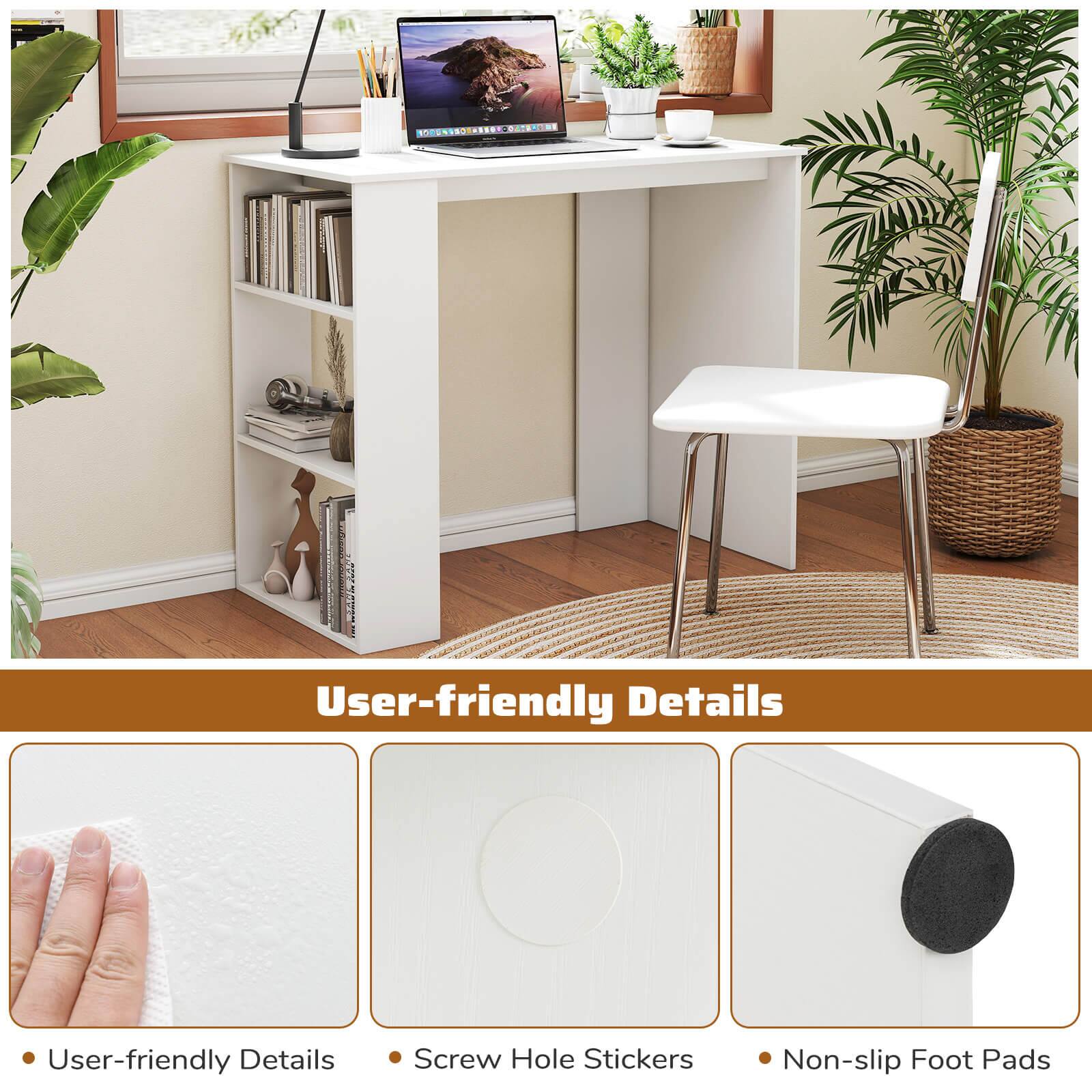 User-friendly Details: Screw Hole Stickers, Non-slip Foot Pads