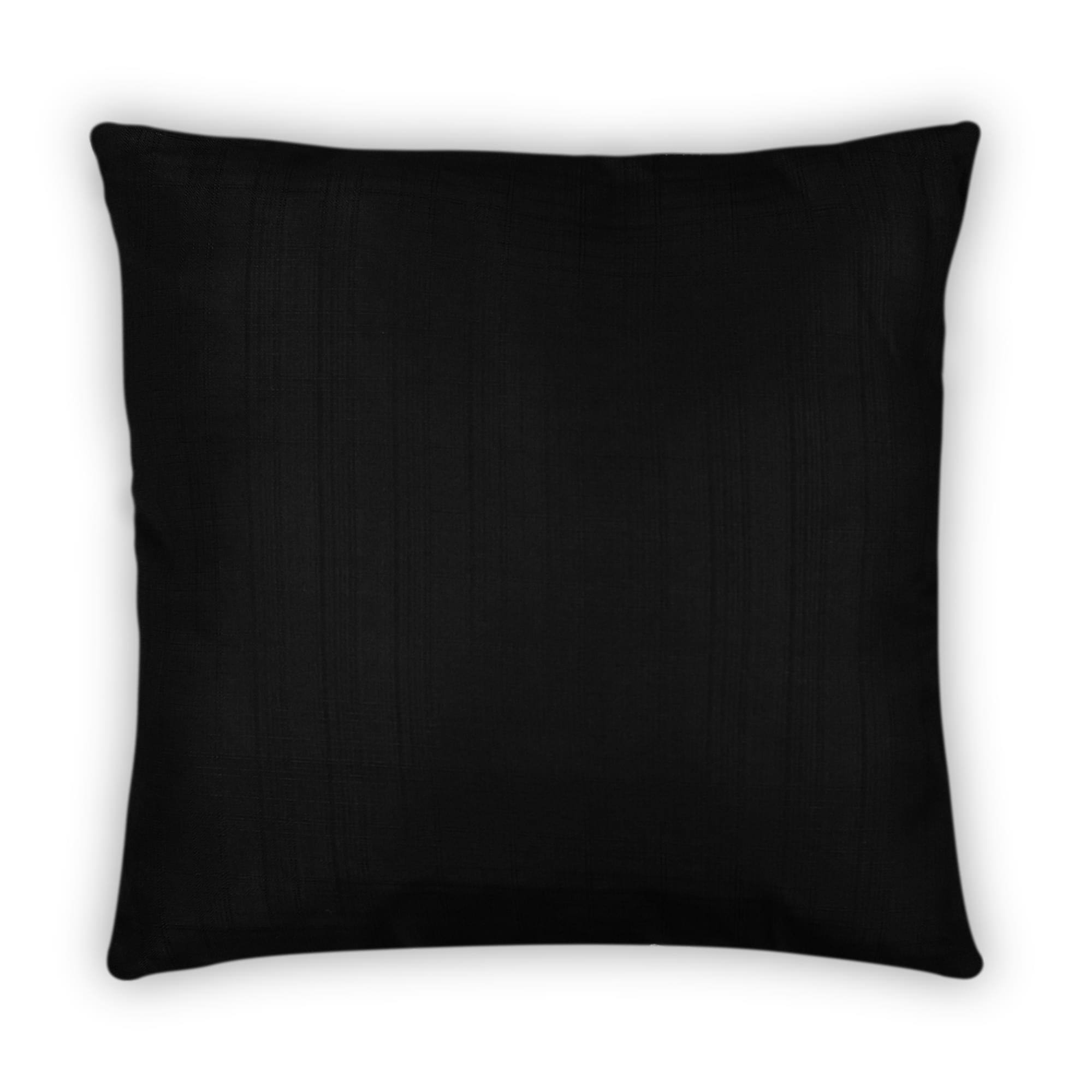 Alt View 1. Star Wars - Star Wars Black Throw Pillow | White Rebel Insignia Pattern | 18 x 18 Inches - Black/White.