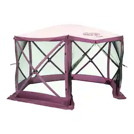 Clam - Quick-Set Escape 11.5 x 11.5 Foot Portable Outdoor Canopy Shelter - Plum