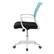 Left. CorLiving - Workspace Mesh Back Office Chair - Teal and White.
