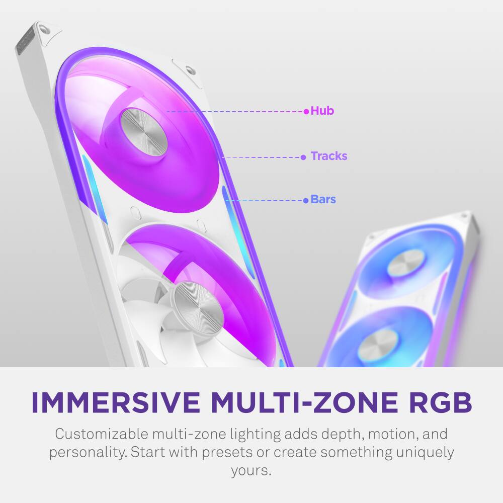 IMMERSIVE MULTI-ZONE RGB

Customizable multi-zone lighting adds depth, motion, and personality. Start with presets or create something uniquely yours.