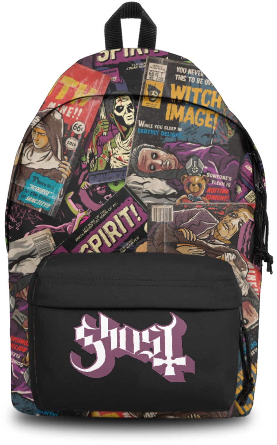 PopMarket - Ghost - Rocksax - Ghost - Magazines - Daypack with Laptop Pocket (Black) - Multicolor price history on PriceWatchPro