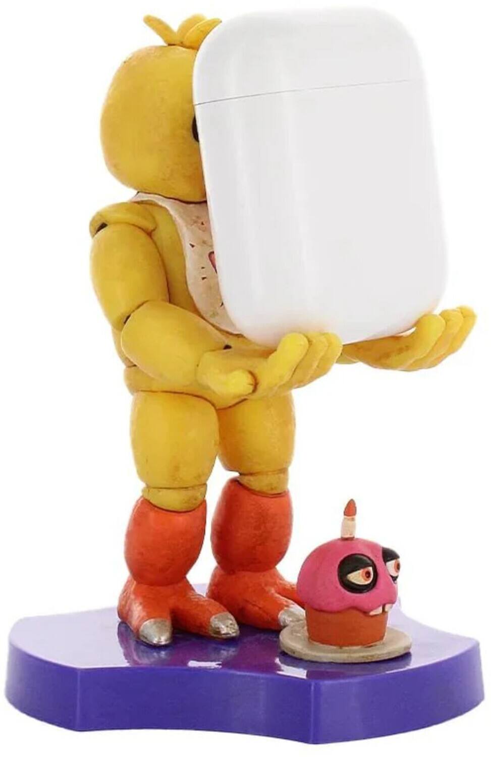 Alt View 2. PopMarket - Five Nights at Freddy's - Mini Cable Guys - Chica Phone Stand   - COLLECTIBLES - Multicolor.