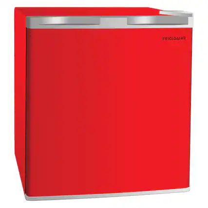 Front. Frigidaire - 1.6-Cu. Ft. 50-Watt Compact Refrigerator - Red.