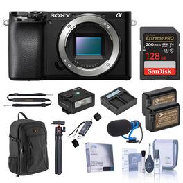 Bundle - Sony - Alpha a6100 Mirrorless Camera, with Accessories Kit