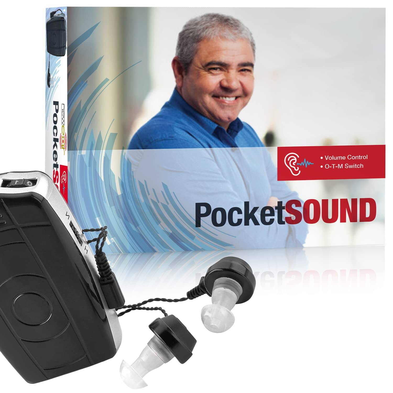 MEDca Digital Personal Sound Amplifier with Single and Double Ear