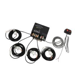 Home Collection - Strobe Lighting System Kit | 4 HID Bulbs Hide Away Hazard Emergency Warning Light