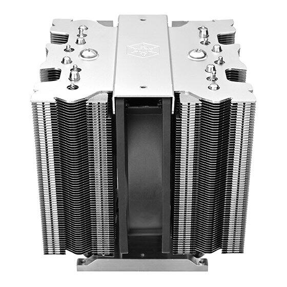 Back. SilverStone - SST-XED120S-WS 4U Form Factor Industrial-Grade CPU Cooler with TDP 450W for Intel & AMD Server-Grade Sockets - Silver.