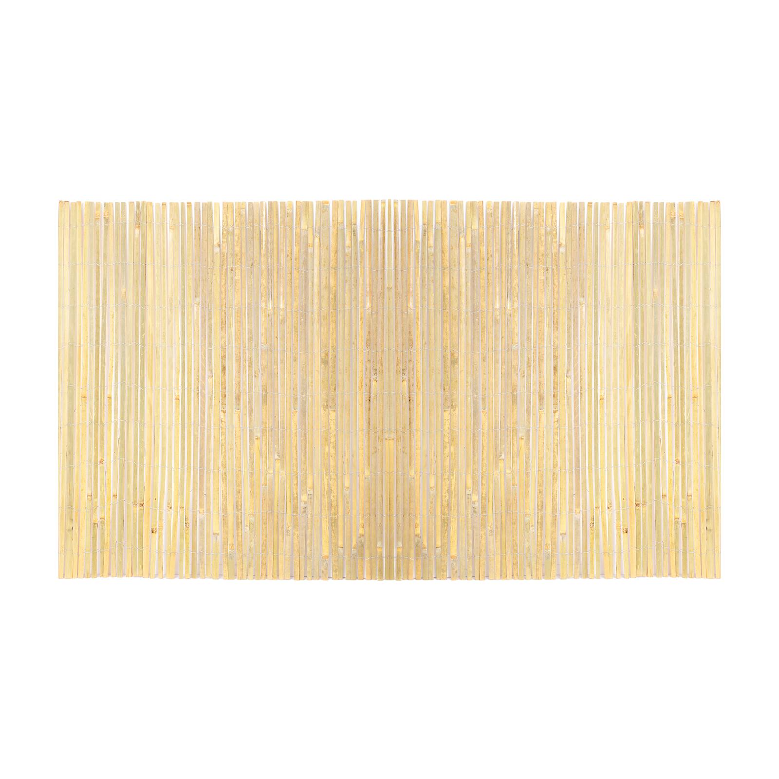 Alt View 5. VEVOR - Natural Bamboo Privacy Fence Screen, Eco-Friendly Privacy Bamboo Slat Fence, 6 ft H x 16 ft L Decorative Bamboo Screen - Natural Wood.