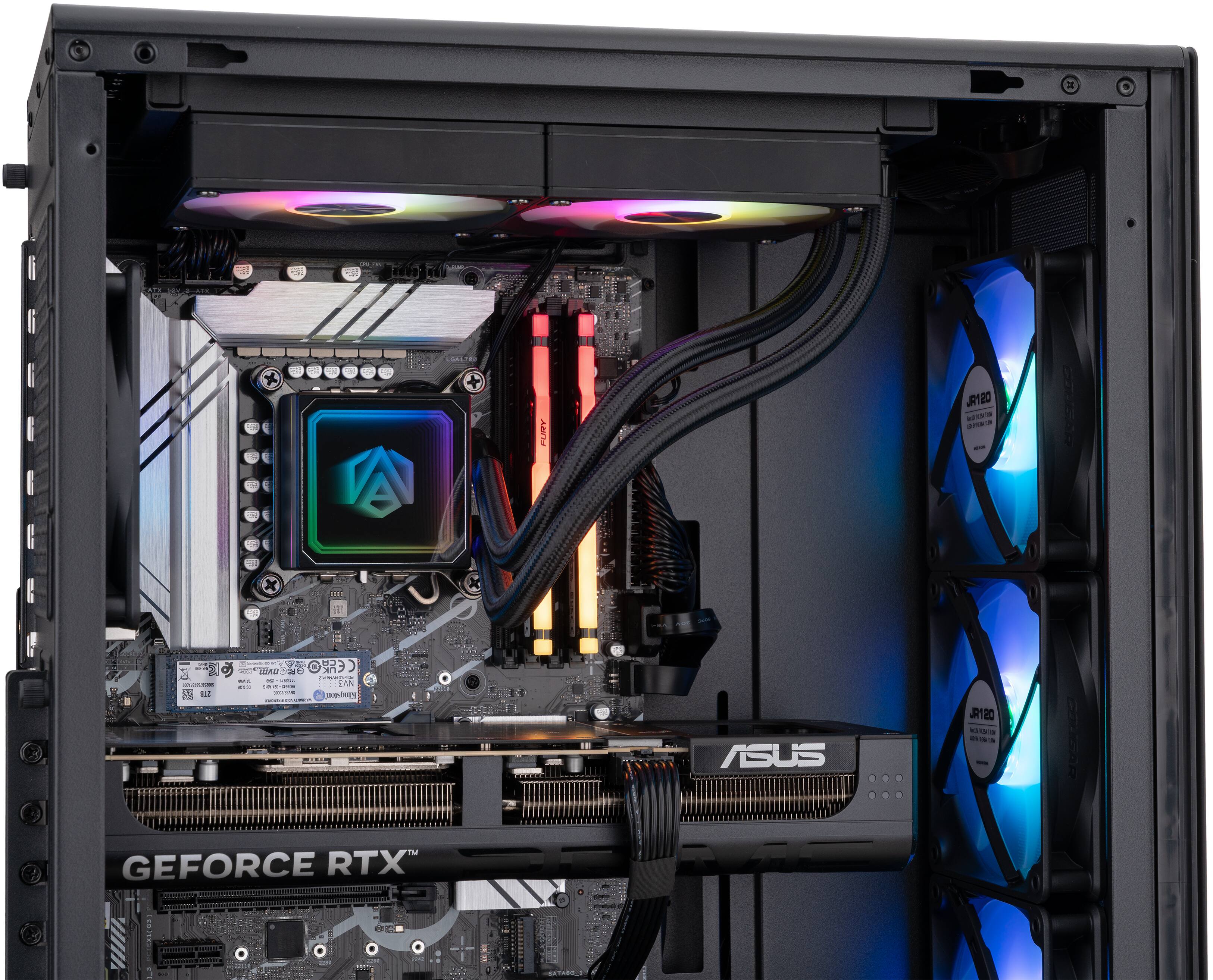 ADVANCED BATTLESTATIONS ABS Stratos Aqua Gaming PC Powered by Asus