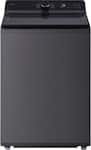 LG - 5.0 Cu. Ft. High-Efficiency Smart Top Load Washer with Easy Unload - Platinum Black