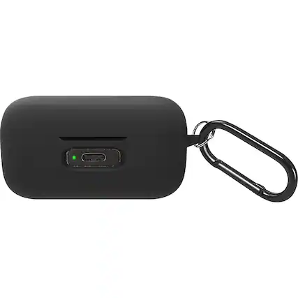 Front. SaharaCase - Venture Series Silicone Case for Sennheiser MOMENTUM True Wireless 4 Headphones - Black.