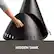 Alt View 11. Cuisinart - Chimenea Propane Fire Pit - Black.