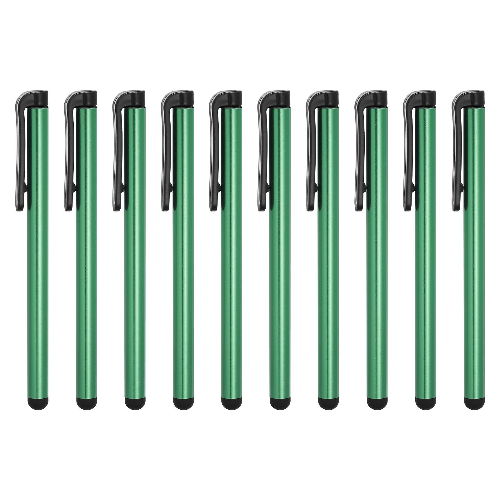 Unique Bargains - 10pcs Stylus Pens Universal Capacitive Stylus Pencil Sensitivity for All Capacitive Touch Screen Device - Green