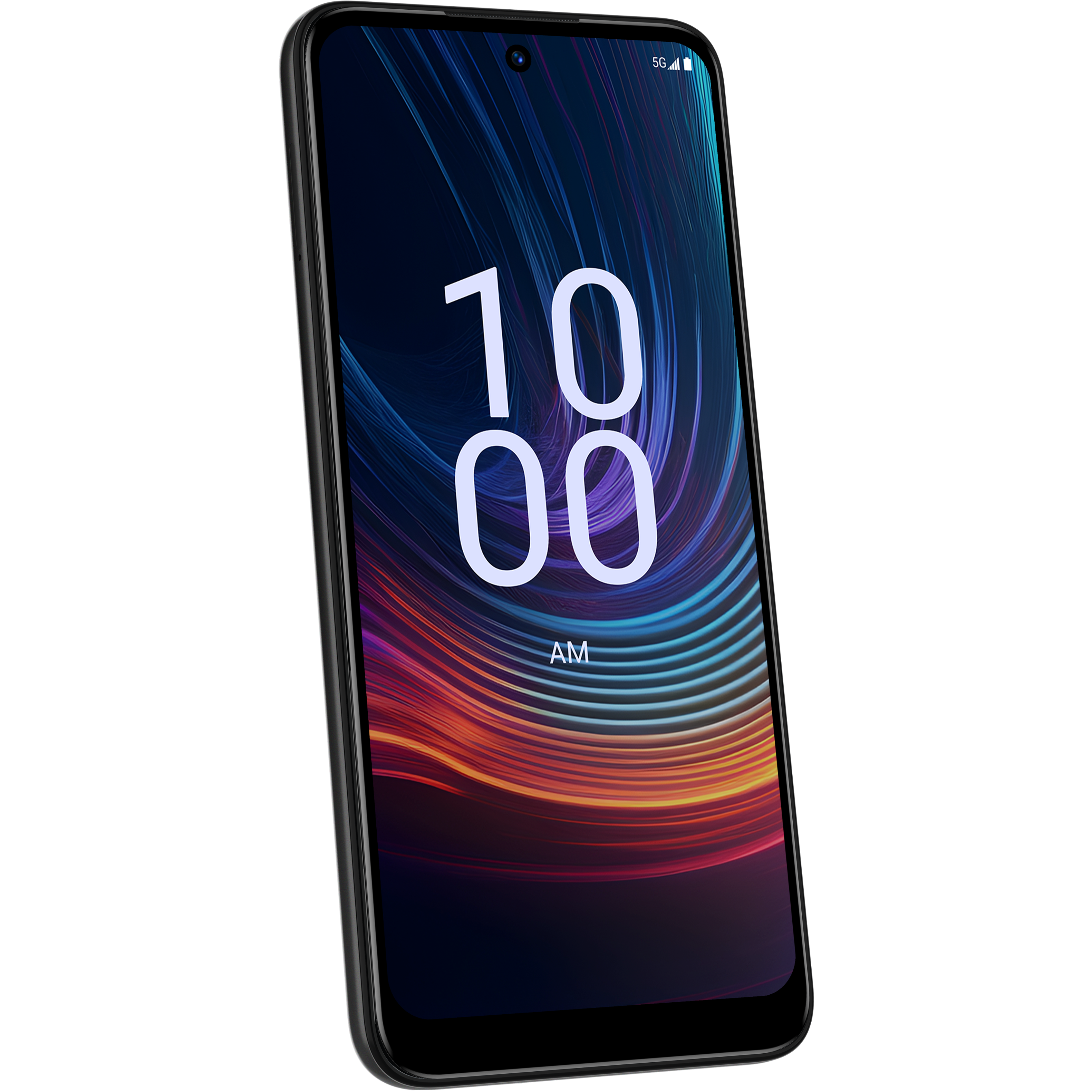 Alt View 1. Boost Mobile - Boost Mobile Celero5G - Prepaid Smartphone - Moonglow Gray.