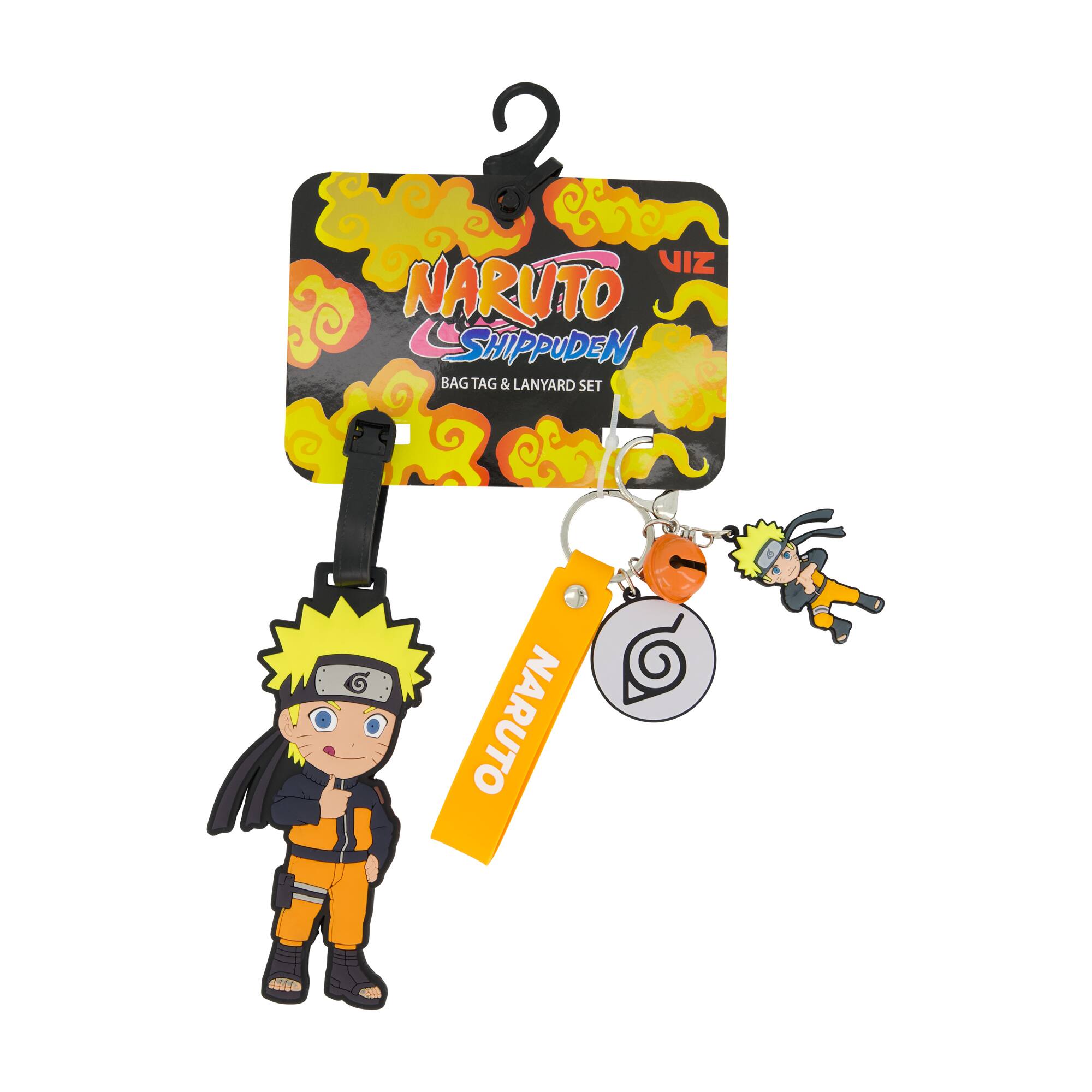 NARUTO SHIPPUDEN  
BAG TAG & LANYARD SET  

VIZ  

NARUTO