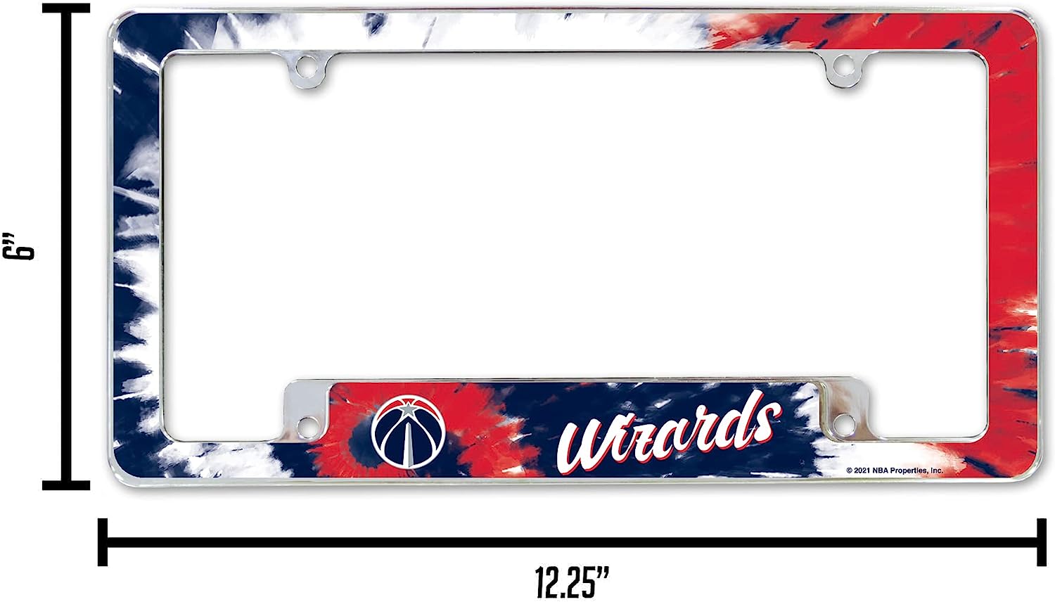 6" | Wards 2021 NBA Properties, Inc. 12.25"