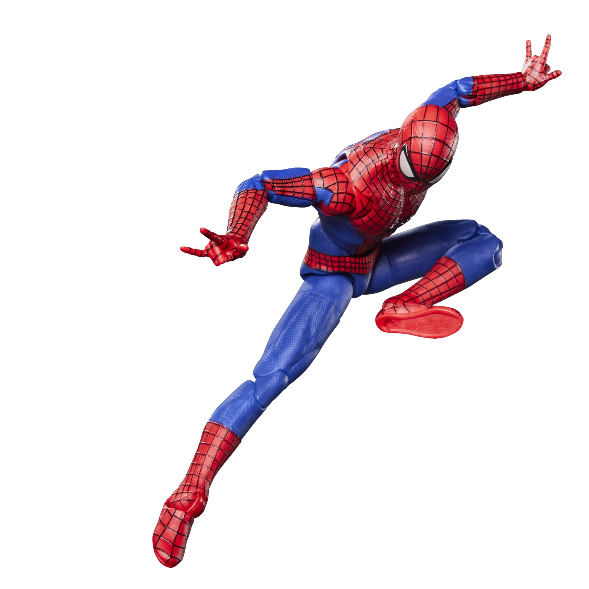 Front. Hasbro - Marvel Legends Series The Amazing Spider-Man, Spider-Man: No Way Home Collectible 6-Inch Scale Action Figure Toy - Multicolor.