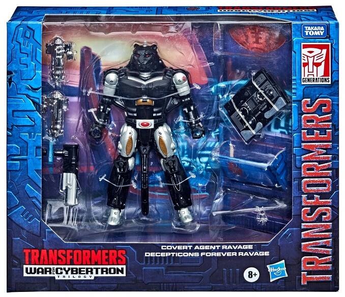 Sure, here is the corrected and grouped text from the image:

---

**TAKARA TOMY GENERATIONS**

**TRANSFORMERS**

**COVERT AGENT RAVAGE**

**DECEPTICONS FOREVER**

**RAVAGE**

**TRANSFORMERS WAR FOR CYBERTRON**

**HASBU TRILOGY**

**8+**

---

**TRANSFORMERS**

**WAR FOR CYBERTRON**

**COVERT AGENT RAVAGE**

**DECEPTICONS FOREVER**

**8+**

---

**TAKARA TOMY**

**GENERATIONS**

**TRANSFORMERS**

**COVERT AGENT RAVAGE**

**DECEPTICONS FOREVER**

**8+**

---

**TRANSFORMERS**

**WAR FOR CYBERTRON**

**COVERT AGENT RAVAGE**

**DECEPTICONS FOREVER**

**8+**

---

**TAKARA TOMY**

**GENERATIONS**

**TRANSFORMERS**

**COVERT AGENT RAVAGE**

**DECEPTICONS FOREVER**

**8+**

---

**TRANSFORMERS**

**WAR FOR CYBERTRON**

**COVERT AGENT RAVAGE**

**DECEPTICONS FOREVER**

**8+**

---

**TAK