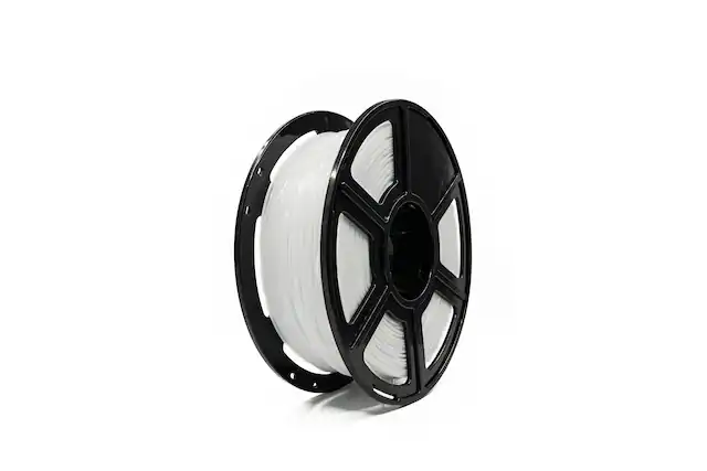 Front. Flashforge - Flashforge PETG Pro Filament 1.75mm Natural, 3D Printer Filament 1kg (2.2lbs) Spool, Dimensional Accuracy +/- 0.02mm - Natural.