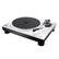 Angle. Technics - SL-1500C Semi-automatic direct direct drive turntable with built-in phono preamp - White.