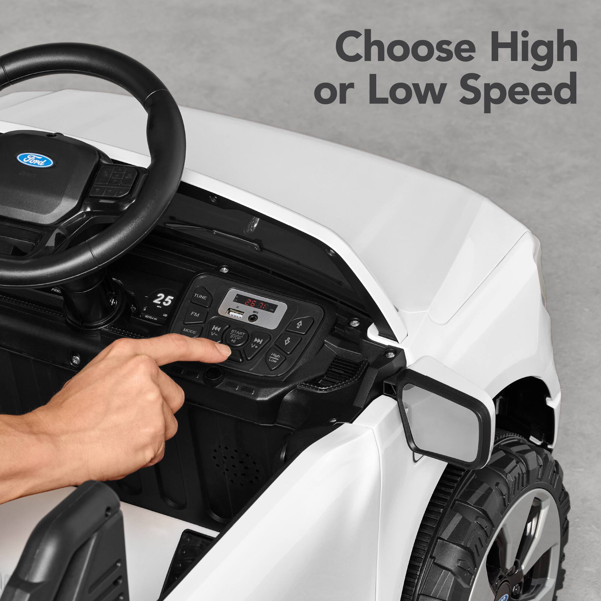 Choose High or Low Speed