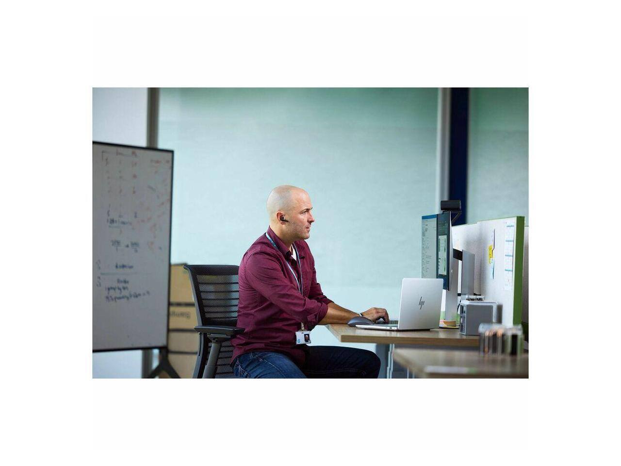 Alt View 5. HP - HP EliteBook X G1a 14" Touch - Ryzen AI 9 HX 375 - 64GB - 1TB SSD - Win 11 Pro - Radeon 890M - Webcam - Wi-Fi 6E - Glacier Silver.