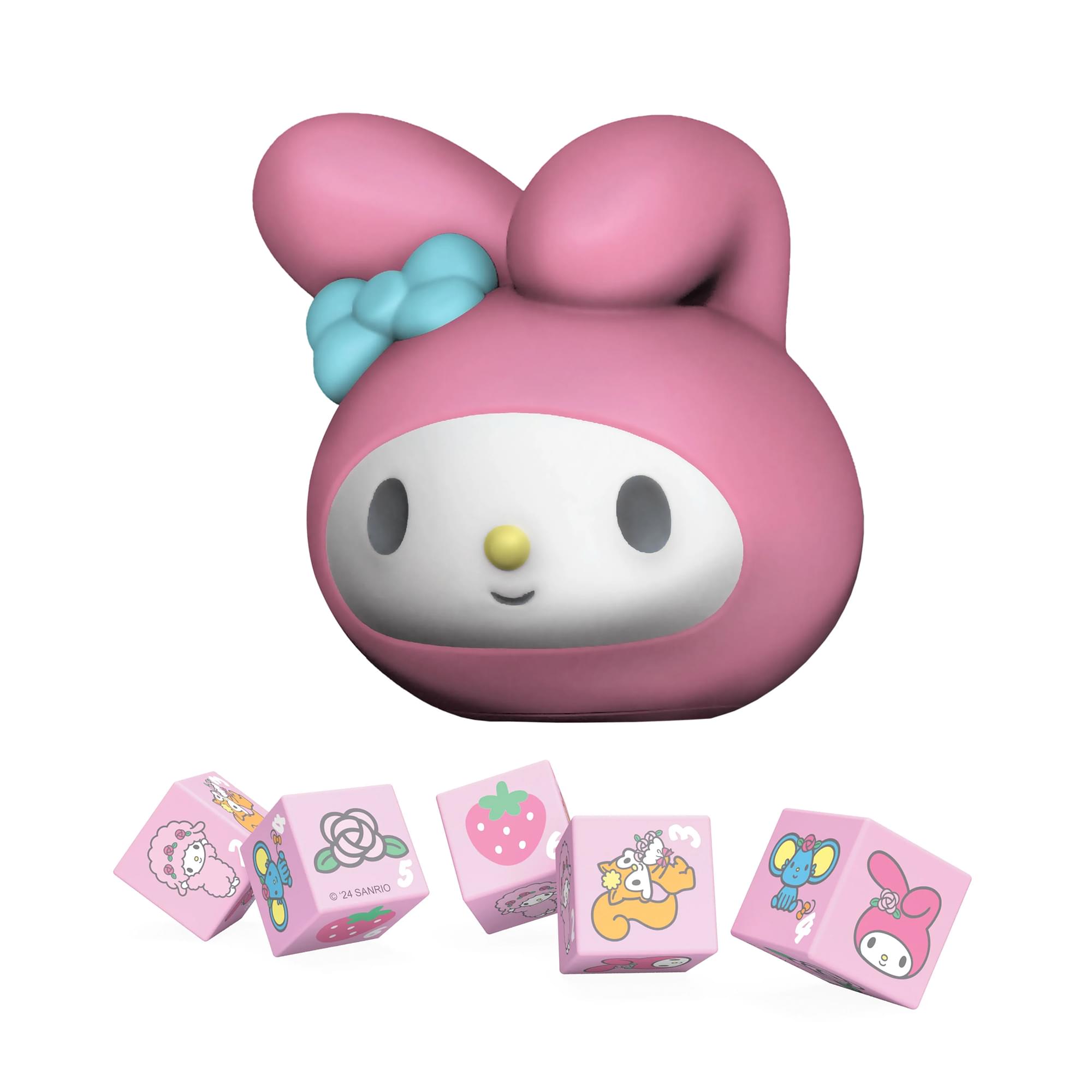 Alt View 1. USAoploy - Sanrio Hello Kitty and Friends My Melody Yahtzee Dice Game - Pink.